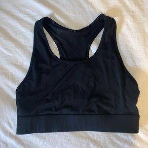 Fabletics women’s black sports bra